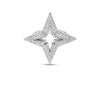 STARDUST MEDIUM PAVE DIAMOND STAR RING