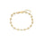 PRINCIPESSA DIAMOND AND FLOWER LINK BRACELET