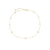 PRINCIPESSA DIAMOND AND FLOWER STATION NECKLACE