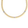 SAN MARCO THREE DIAMOND STATION COLLAR NECKLACE