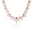 TIARE' DIAMOND, RUBELLITE, AND MOTHER OF PEARL COLLAR NECKLACE
