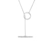TINY TREASURES DIAMOND TOGGLE NECKLACE