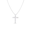 TINY TREASURES EXTRA LARGE DIAMOND CROSS NECKLACE