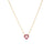TINY TREASURES REVERSIBLE HEART NECKLACE