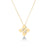 LOVE IN VERONA MEDIUM DIAMOND FLOWER NECKLACE