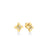 LOVE IN VERONA SMALL DIAMOND FLOWER STUD EARRINGS
