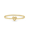 VENETIAN PRINCESS SMALL HEART MEDALLION BRACELET
