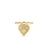 VENETIAN PRINCESS SMALL HEART MEDALLION RING