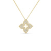 VENETIAN PRINCESS PAVÉ DIAMOND MEDIUM FLOWER NECKLACE