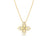 VENETIAN PRINCESS OPEN FRAME DIAMOND FLOWER NECKLACE