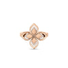 VENETIAN PRINCESS OPEN FRAME DIAMOND FLOWER RING