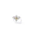 LOVE IN VERONA SMALL PAVE DIAMOND FLOWER RING