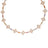 VENETIAN PRINCESS CARNIVAL PAVE DIAMOND AND MIXED BAGUETTE FLOWER NECKLACE