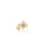 VENETIAN PRINCESS CARNIVAL DIAMOND AND RUBELLITE DOUBLE FLOWER RING