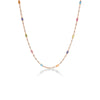 DIAMONDS BY THE INCH DIAMOND & EMERALD CUT MIXED STONES LONG NECKLACE