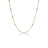 DIAMONDS BY THE INCH DIAMOND & EMERALD CUT MIXED STONES LONG NECKLACE