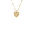 VENETIAN PRINCESS SMALL HEART MEDALLION NECKLACE