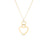 CIALOMA DIAMOND ACCCENT HEART NECKLACE
