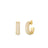 SIENA DIAMOND 3 ROW DIAMOND HOOP EARRINGS