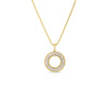 SIENA LARGE DIAMOND CIRCLE NECKLACE