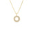 SIENA LARGE DIAMOND CIRCLE NECKLACE