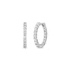 SMALL INSIDE OUTSIDE THE PERFECT DIAMOND HOOP® EARRINGS
