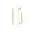 SMALL RECTANGULAR DIAMOND EARRINGS